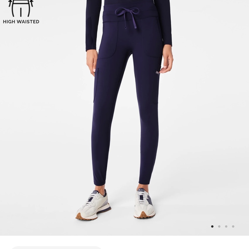 Figs High Waisted Women's Navy scrubs